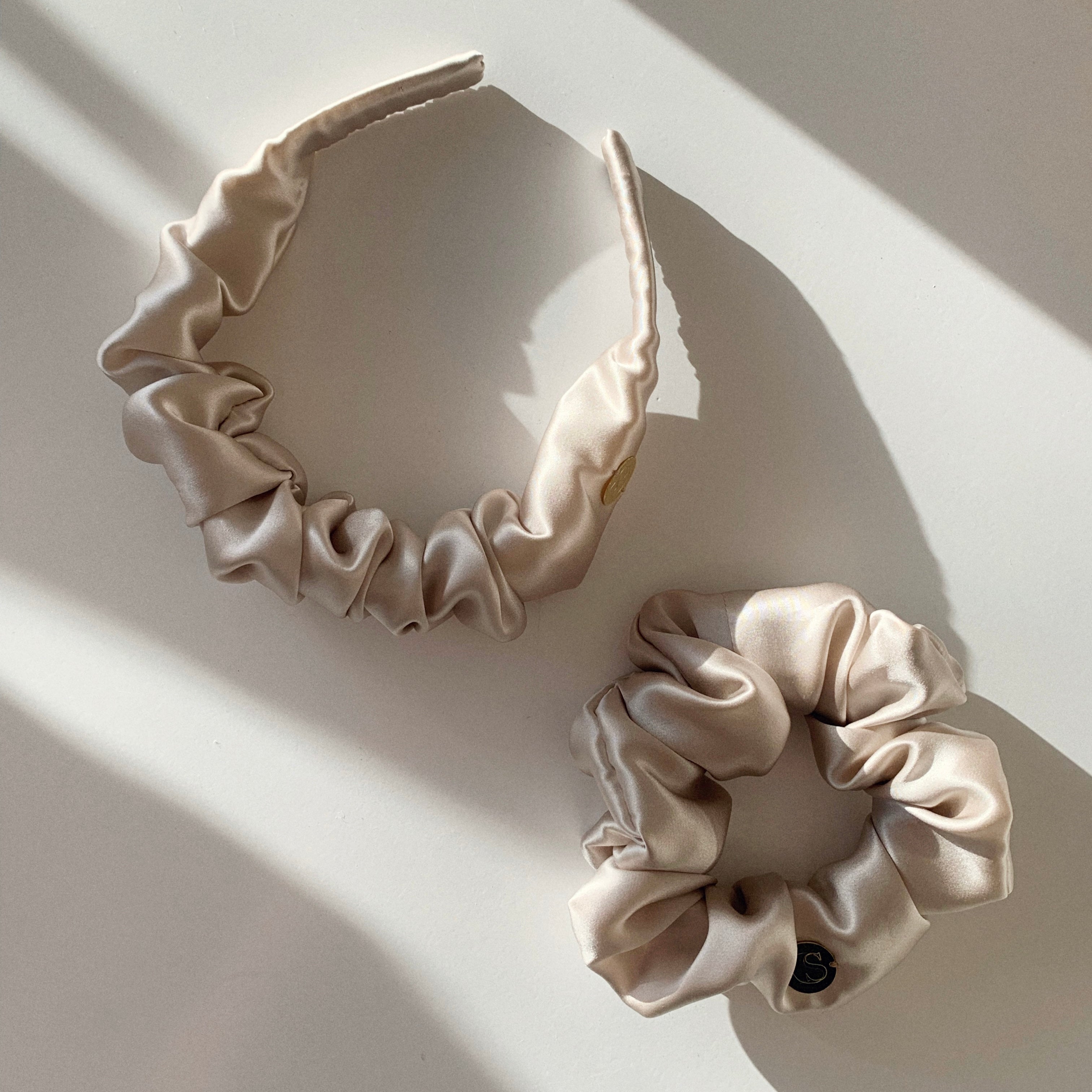 Scrunchie Headband | Oyster